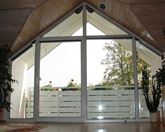 Jednokřídlé posuvné balkonové dveře